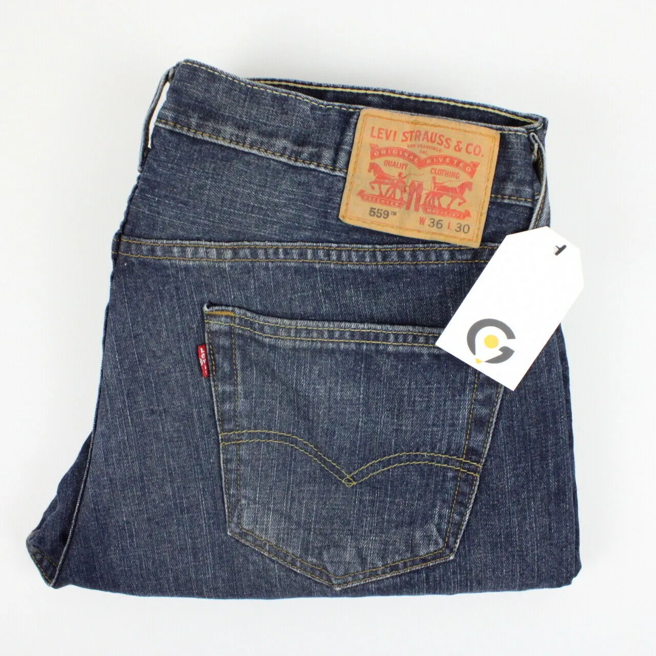 LEVIS 559 Jeans Dark Blue | W36 L30