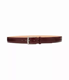 Loake Henry Men's Leather Belt - Burgundy