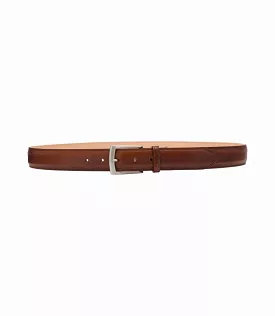 Loake Henry Men's Leather Belt - Mahogany Grain