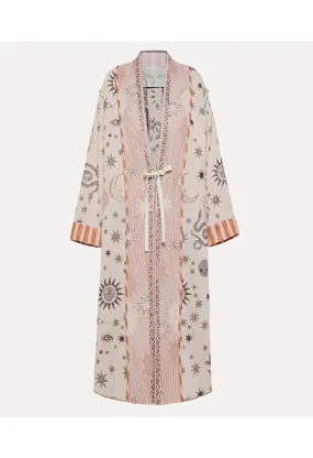 “love alchemy” jacquard coat