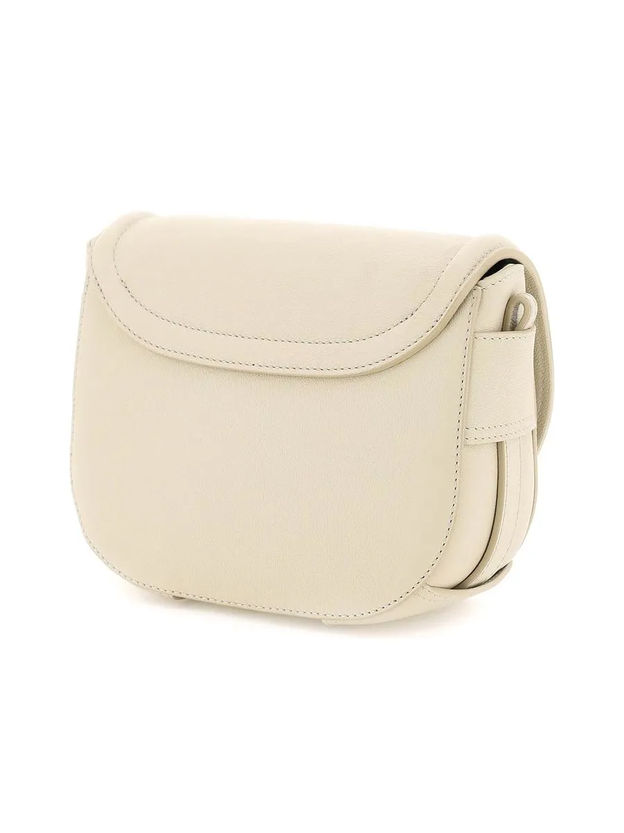 Mara Crossbody Bag in Cement Beige