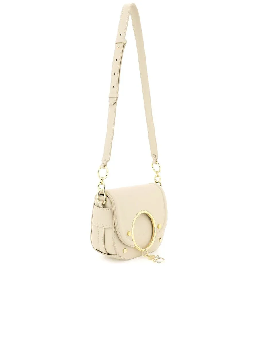 Mara Crossbody Bag in Cement Beige