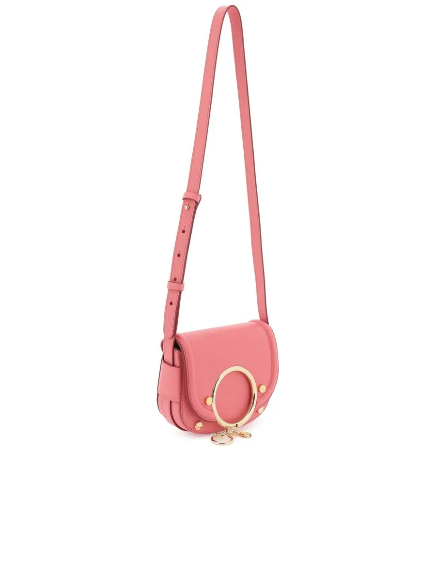 Mara Small Crossbody Bag in Pink