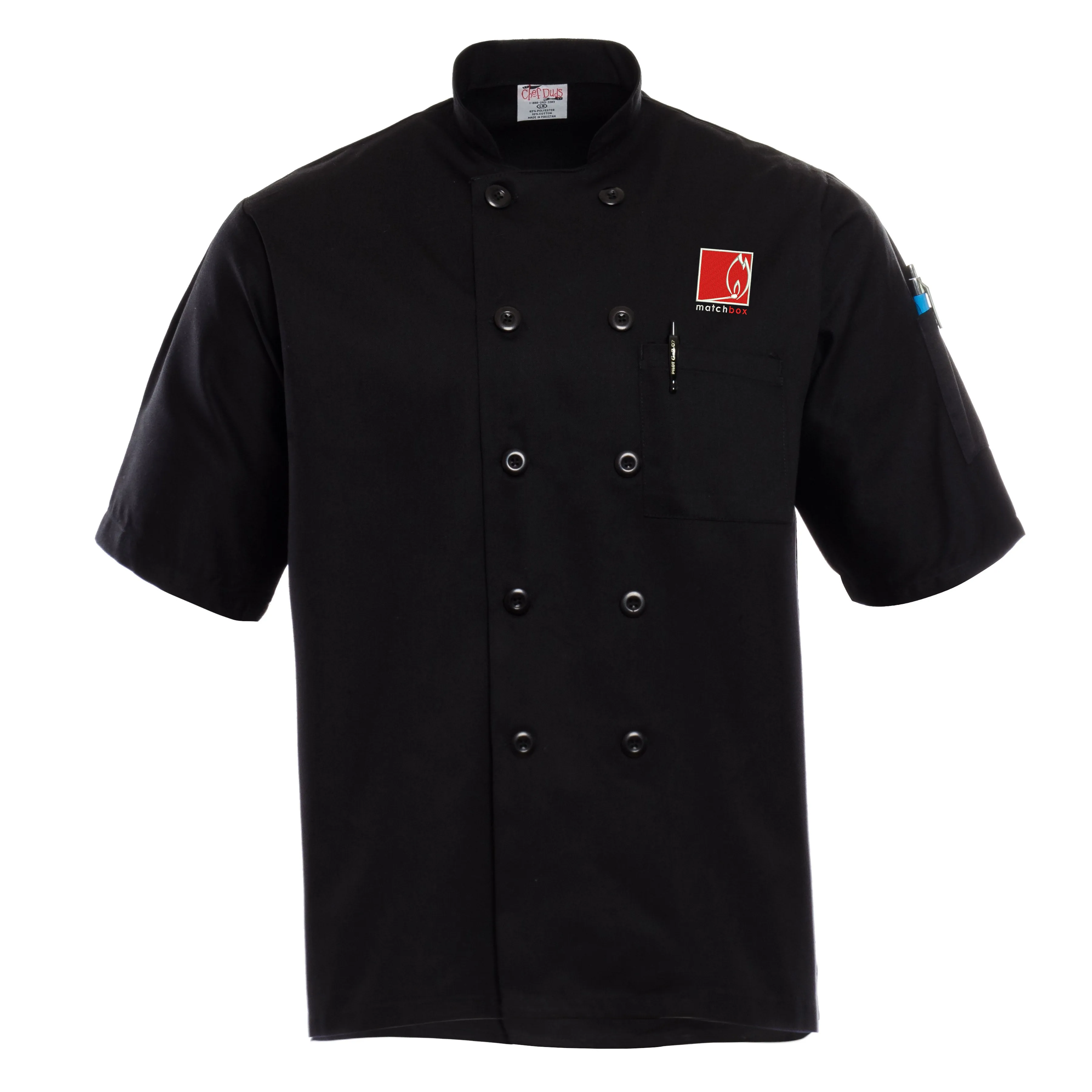 Matchbox Black Chef Coat