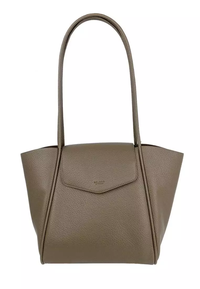 Mel&Co Pouch-Bag-In-Tote with Flap