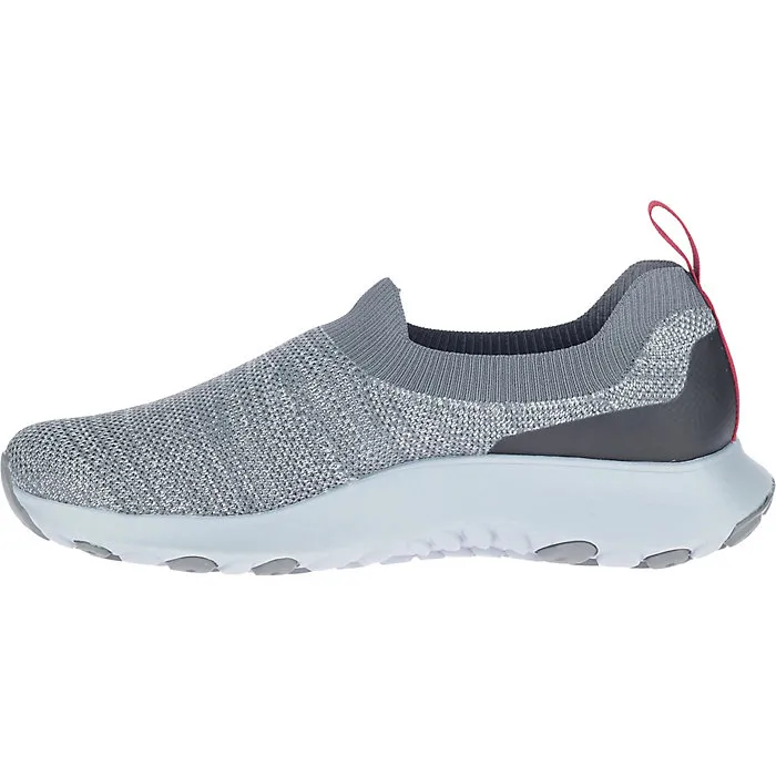 Merrell Mens Cloud Moc Knit Slip On- Charcoal Mesh