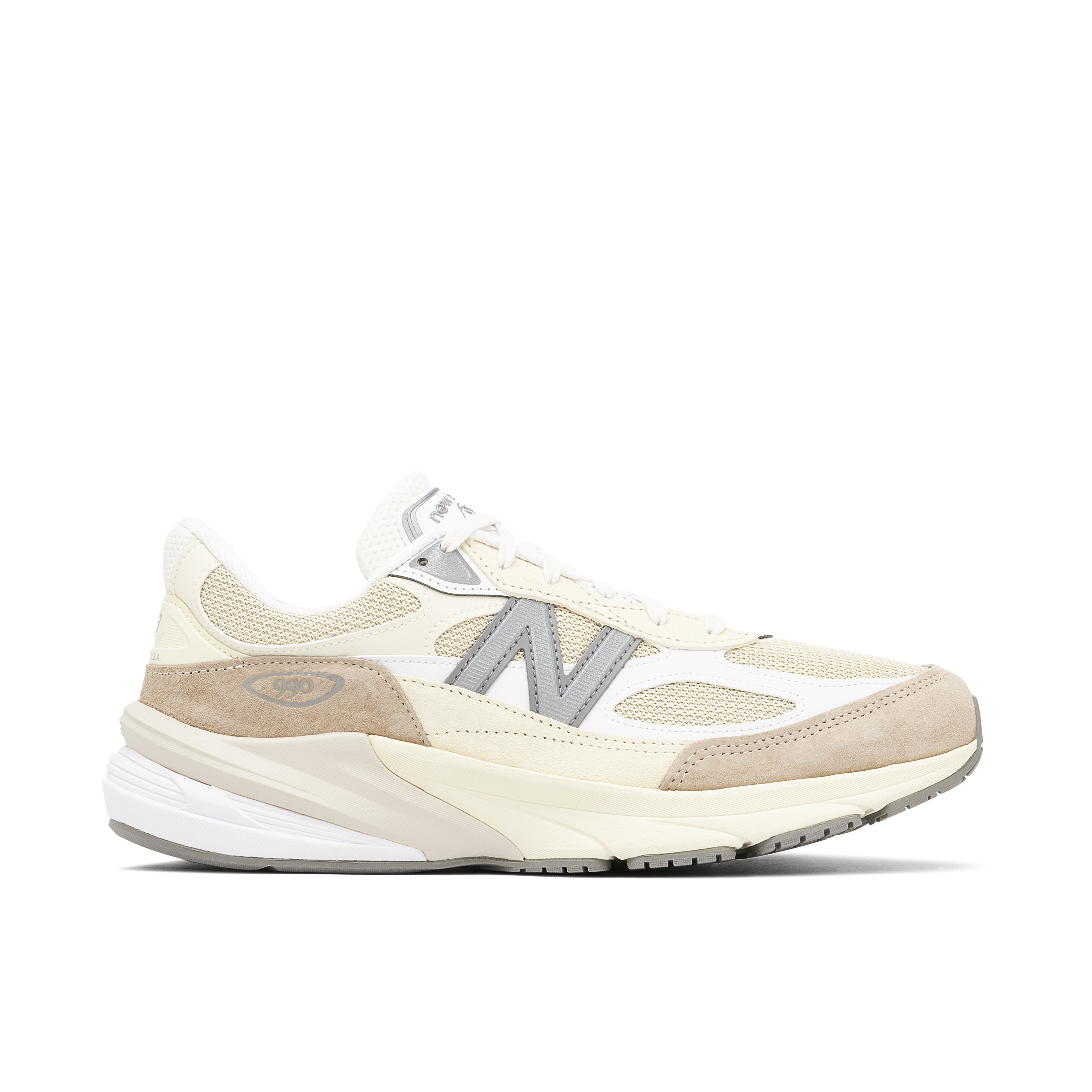 New Balance 990v6 Made in USA Brown Beige Suede | M990SS6 | Laced