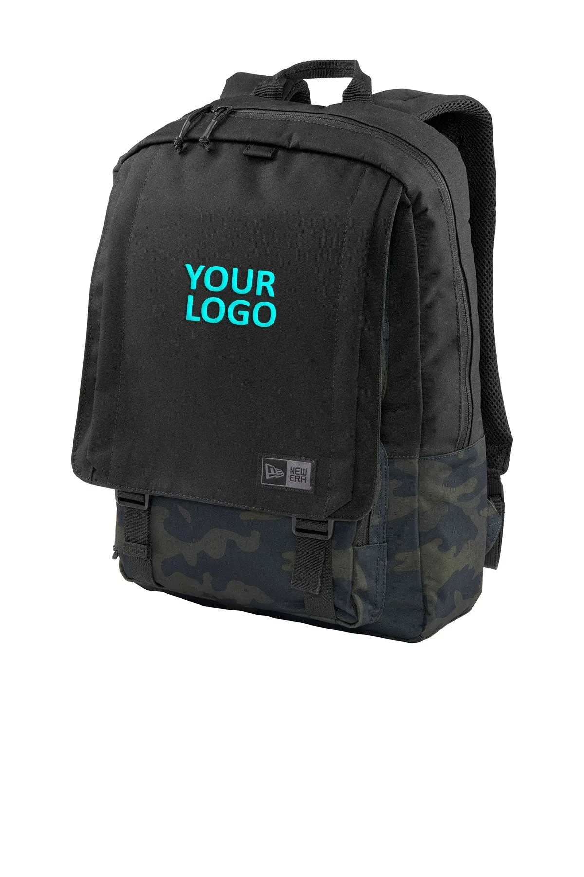 New Era Legacy Custom Backpacks, Black/ Mythic Camo