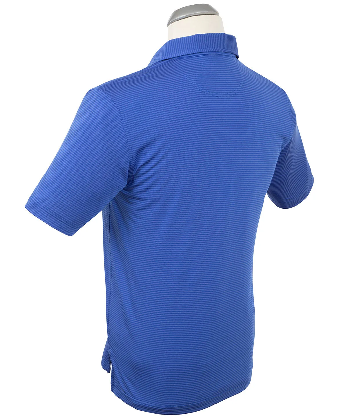 Performance Jersey Mini Tonal Feed Stripe Polo