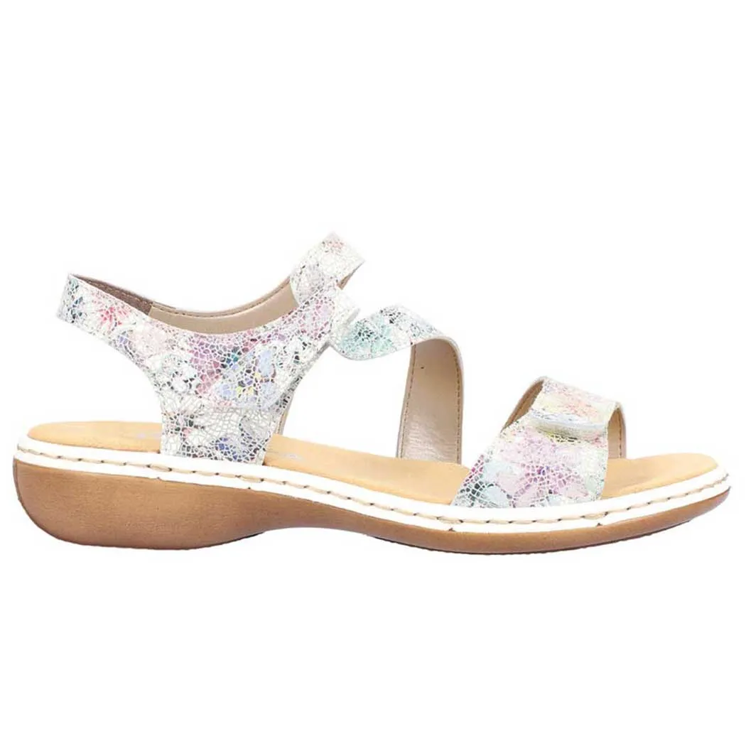 Rieker Regina Sandal Ice Multi (Women's)