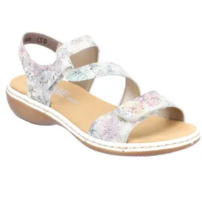 Rieker Regina Sandal Ice Multi (Women's)