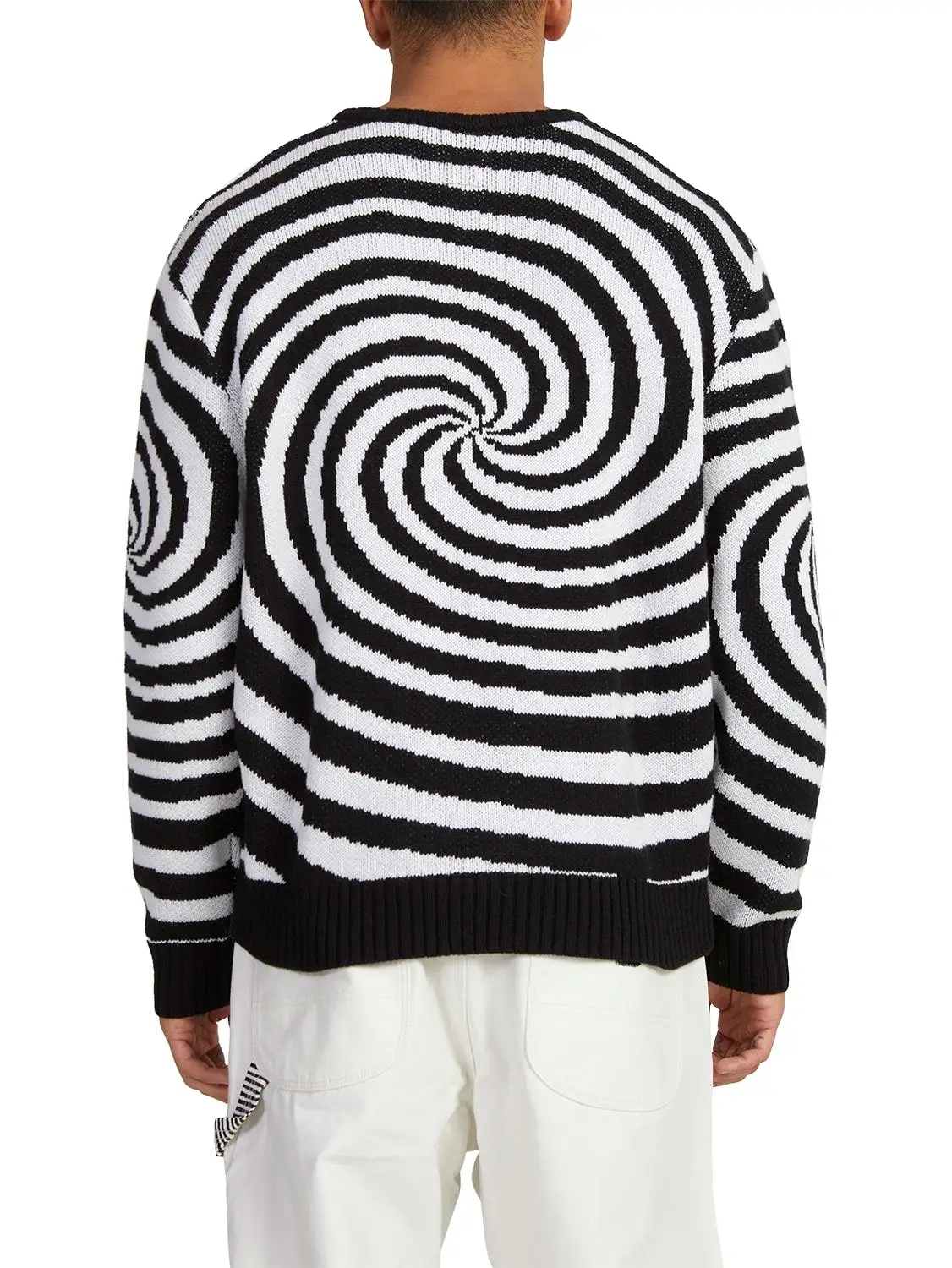 RVCA Men's Spiral Crew Knit