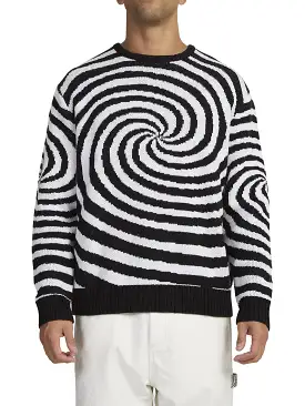 RVCA Men's Spiral Crew Knit