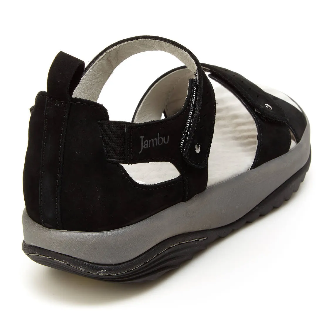 Sedona (Black) Rocker Bottom Sandal