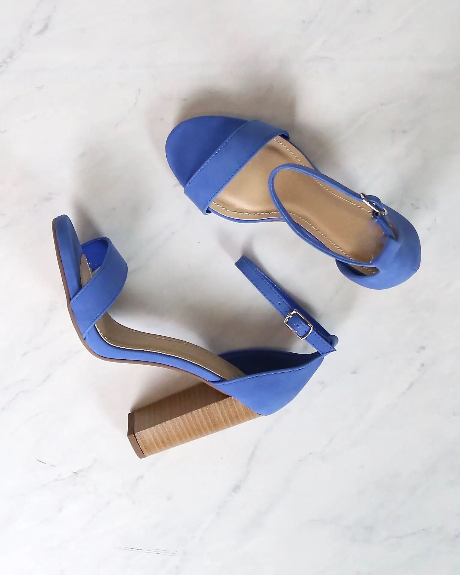 Stepping into Sophistication High Heels with Ankle Strap and Single Band - more colors