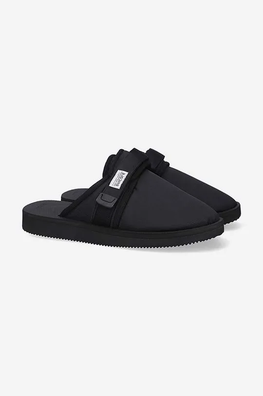 Suicoke sliders ZAVO-CAB men's black color