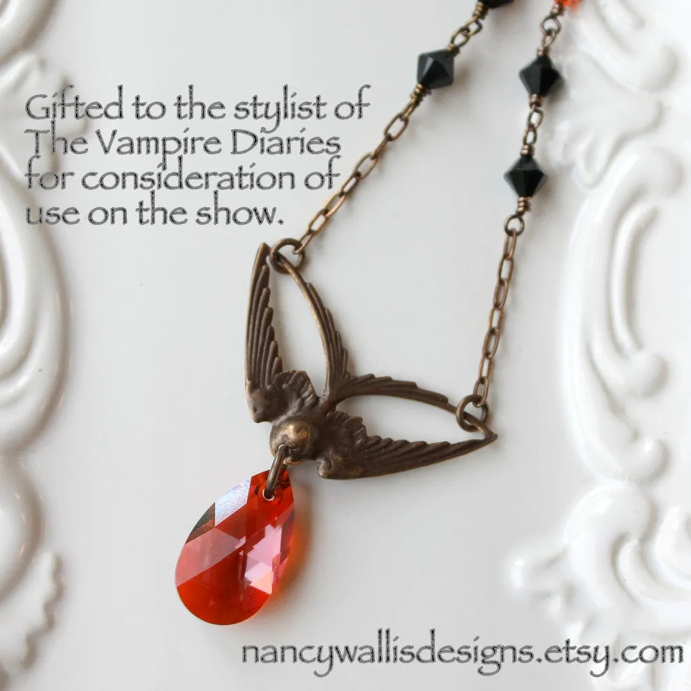 Swoop Necklace as seen on The Vampire Diaries