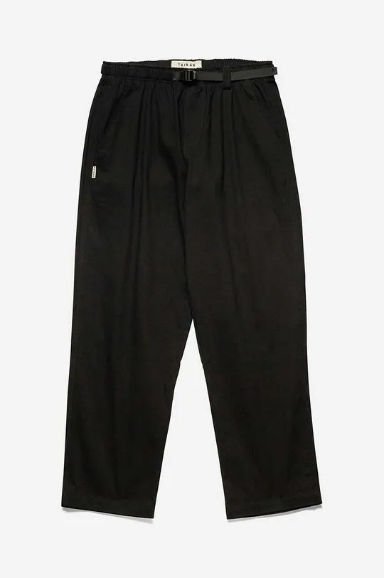 Taikan trousers Chiller Pant men's black color TP0007.BLKTWL