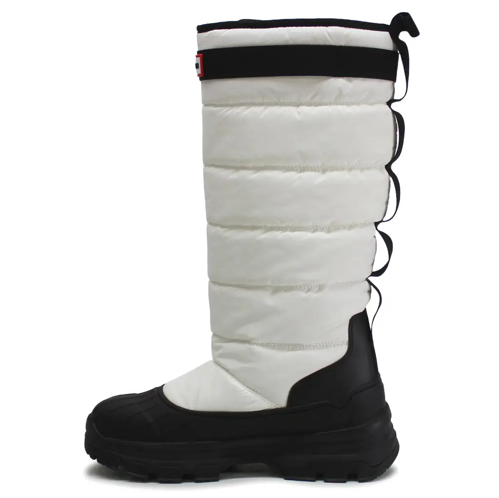 Tall Buckle Textile Synthetic Women's Snow Boots