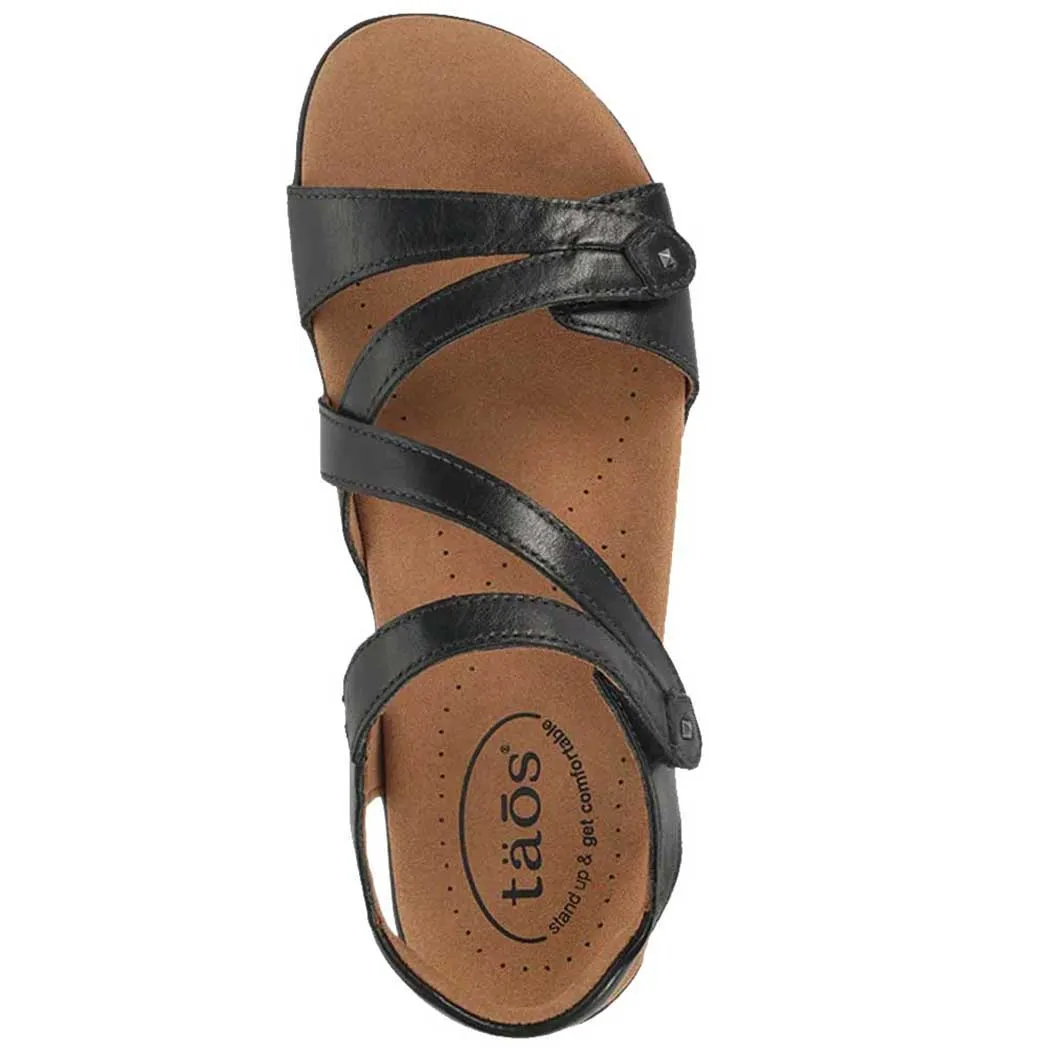 Taos Big Time Sandal Black (Women's)