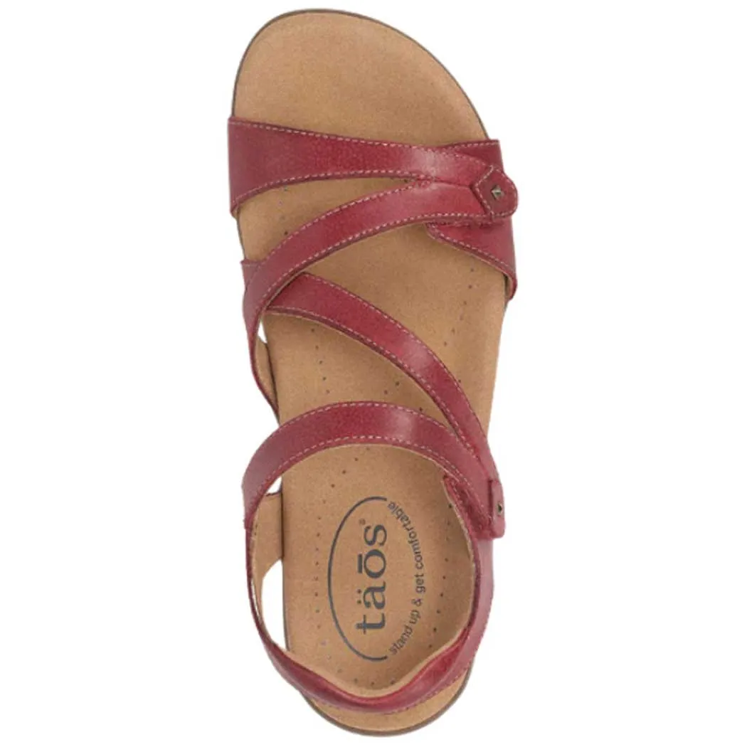 Taos Big Time Sandal Cranberry (Women's)