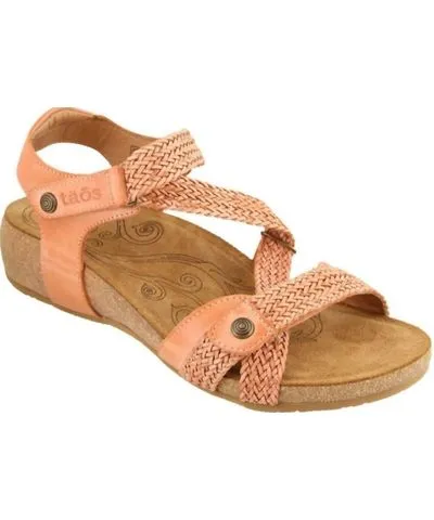 taos Women's Trulie Sandals In Cantaloupe