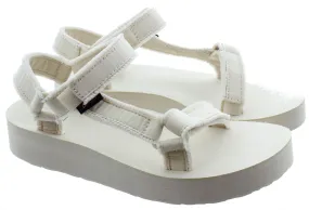 TEVA Ladies Original Midform Universal Canvas Sandals In Birchwood