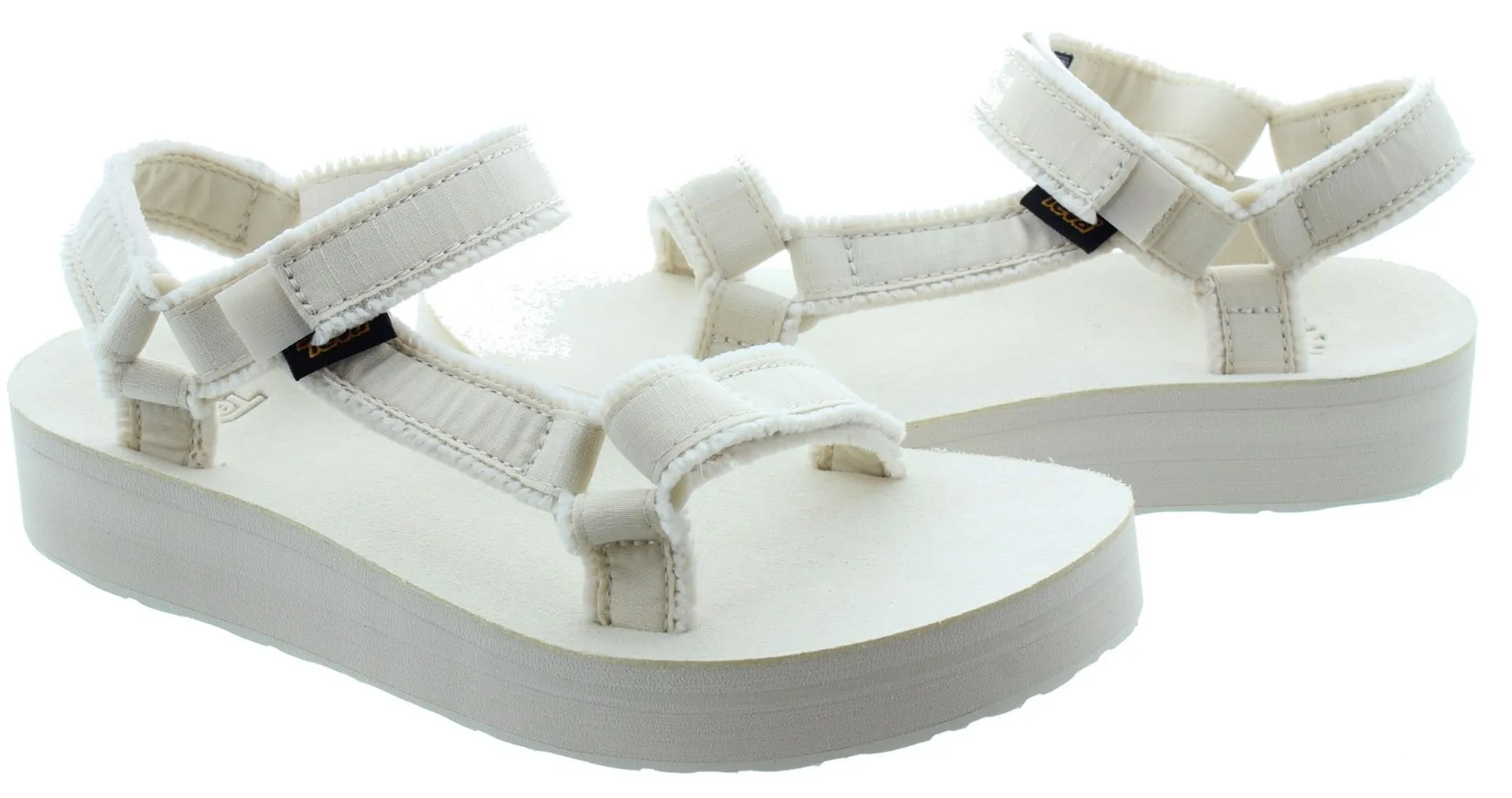 TEVA Ladies Original Midform Universal Canvas Sandals In Birchwood