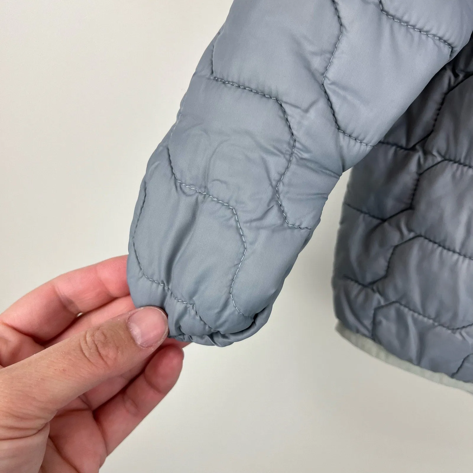 The North Face Baby ThermoBall Hooded Jacket Gray 6-12 Months