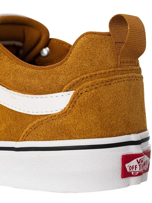 Vans Filmore Suede Trainers - Golden Brown/White