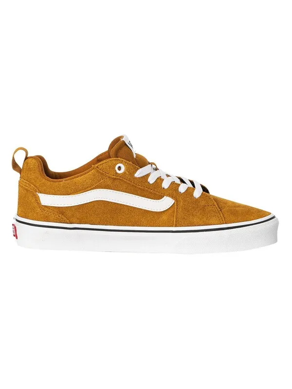 Vans Filmore Suede Trainers - Golden Brown/White