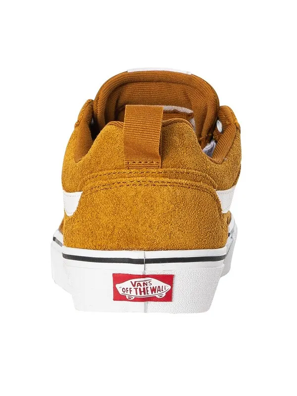 Vans Filmore Suede Trainers - Golden Brown/White