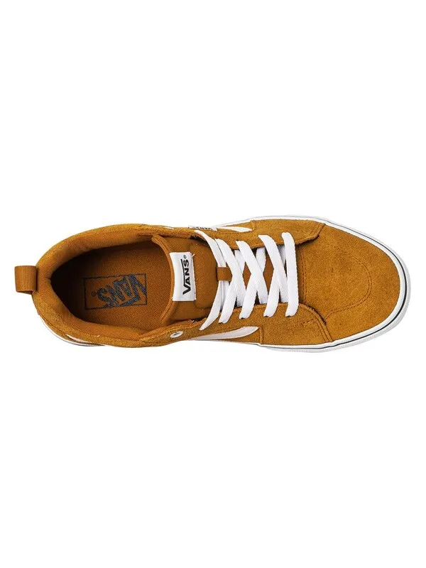 Vans Filmore Suede Trainers - Golden Brown/White