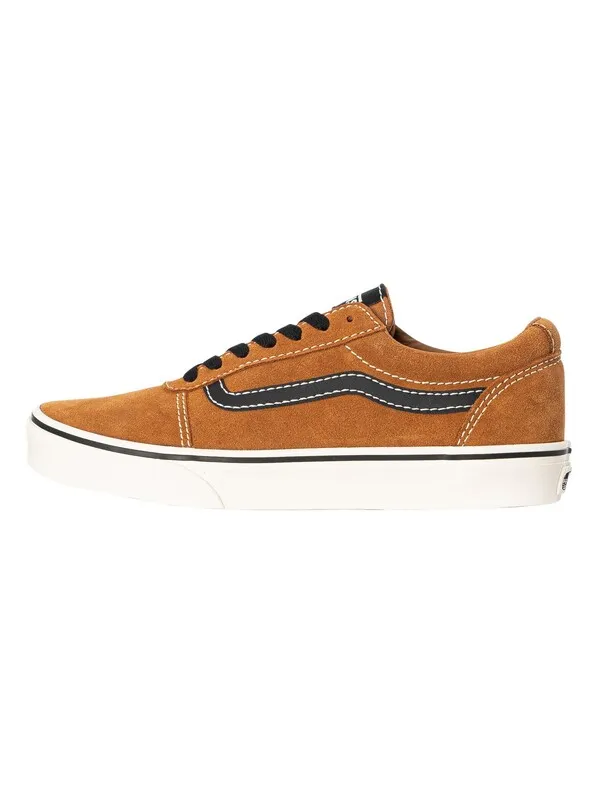 Vans Ward Suede Trainers - Brown Sugar/Marshmallow