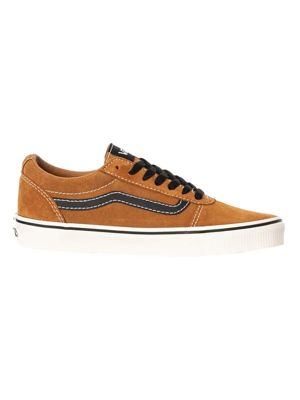 Vans Ward Suede Trainers - Brown Sugar/Marshmallow