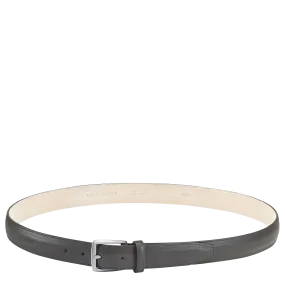 Végétal Men's belt Grey - Leather