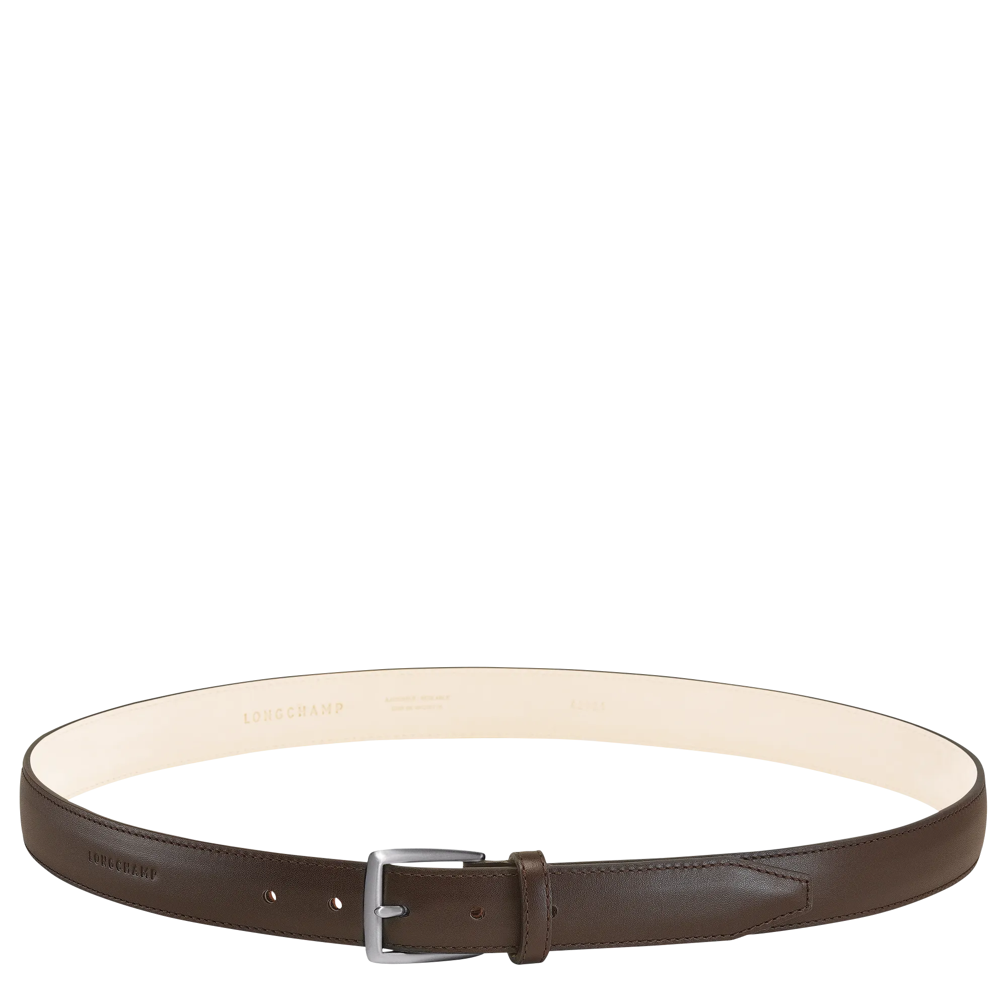 Végétal Men's belt Mocha - Leather