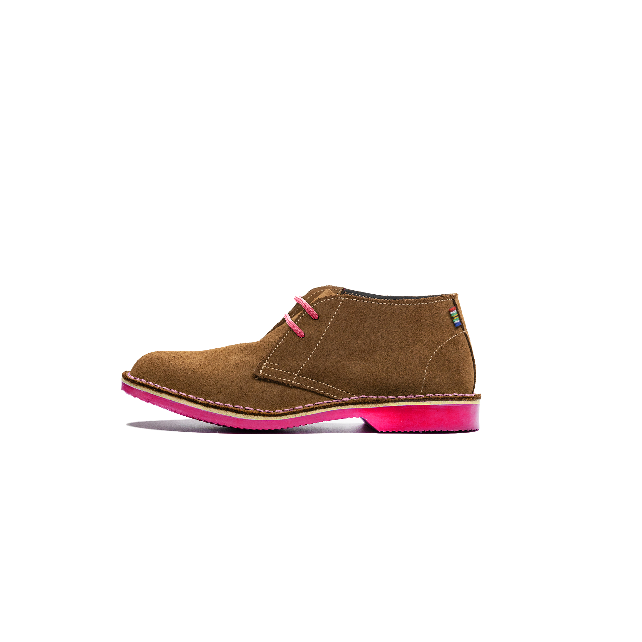 VELDSKOEN HERITAGE HADEDA (HOT PINK SOLE - LEATHER SHOE)