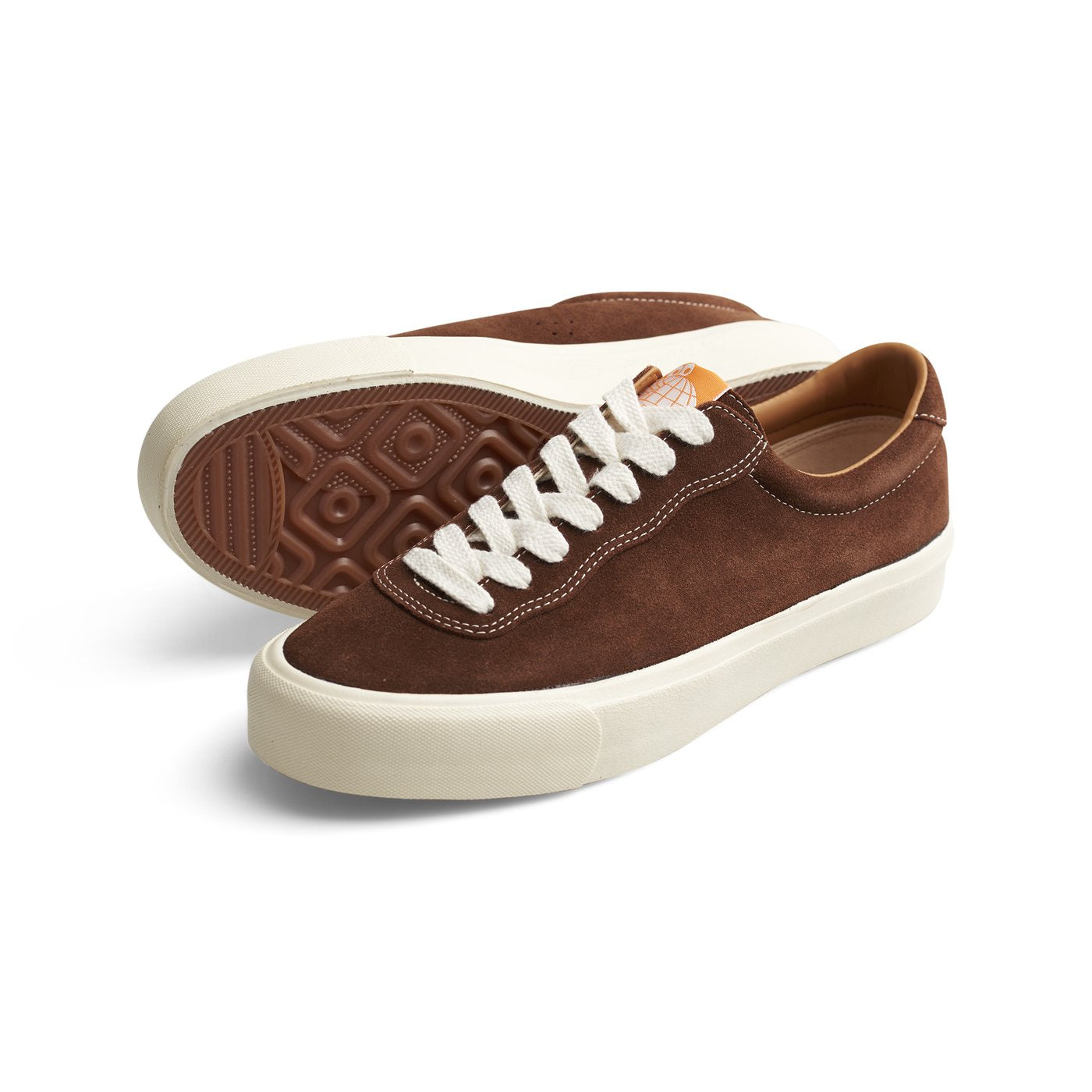 VM001-Lo Suede (Choc Brown/White)