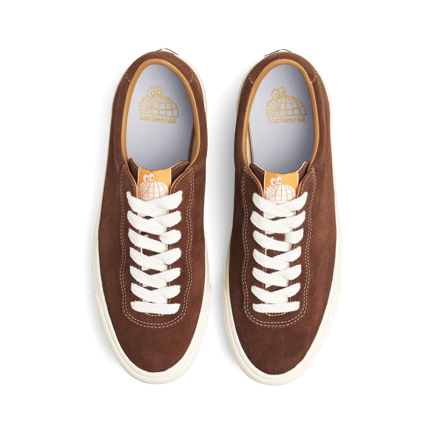 VM001-Lo Suede (Choc Brown/White)