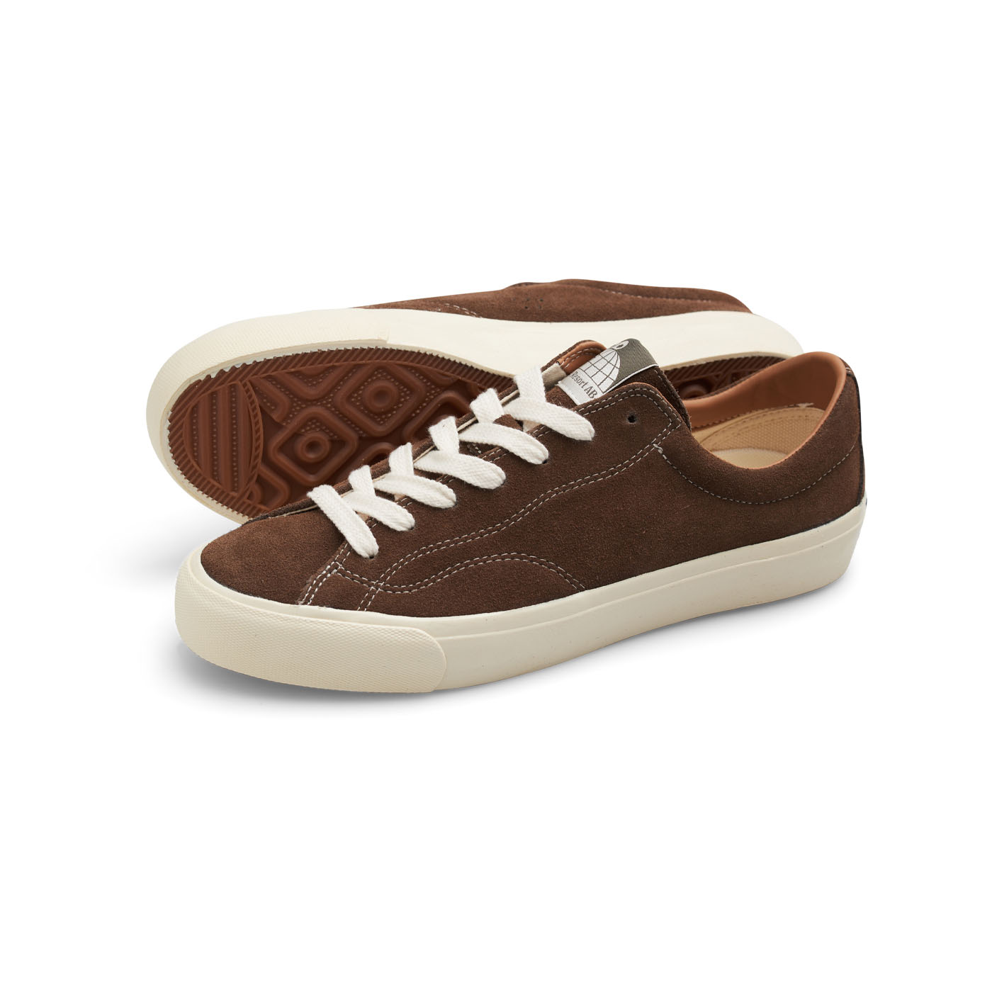 VM003-Lo Suede (Bison Brown/White)