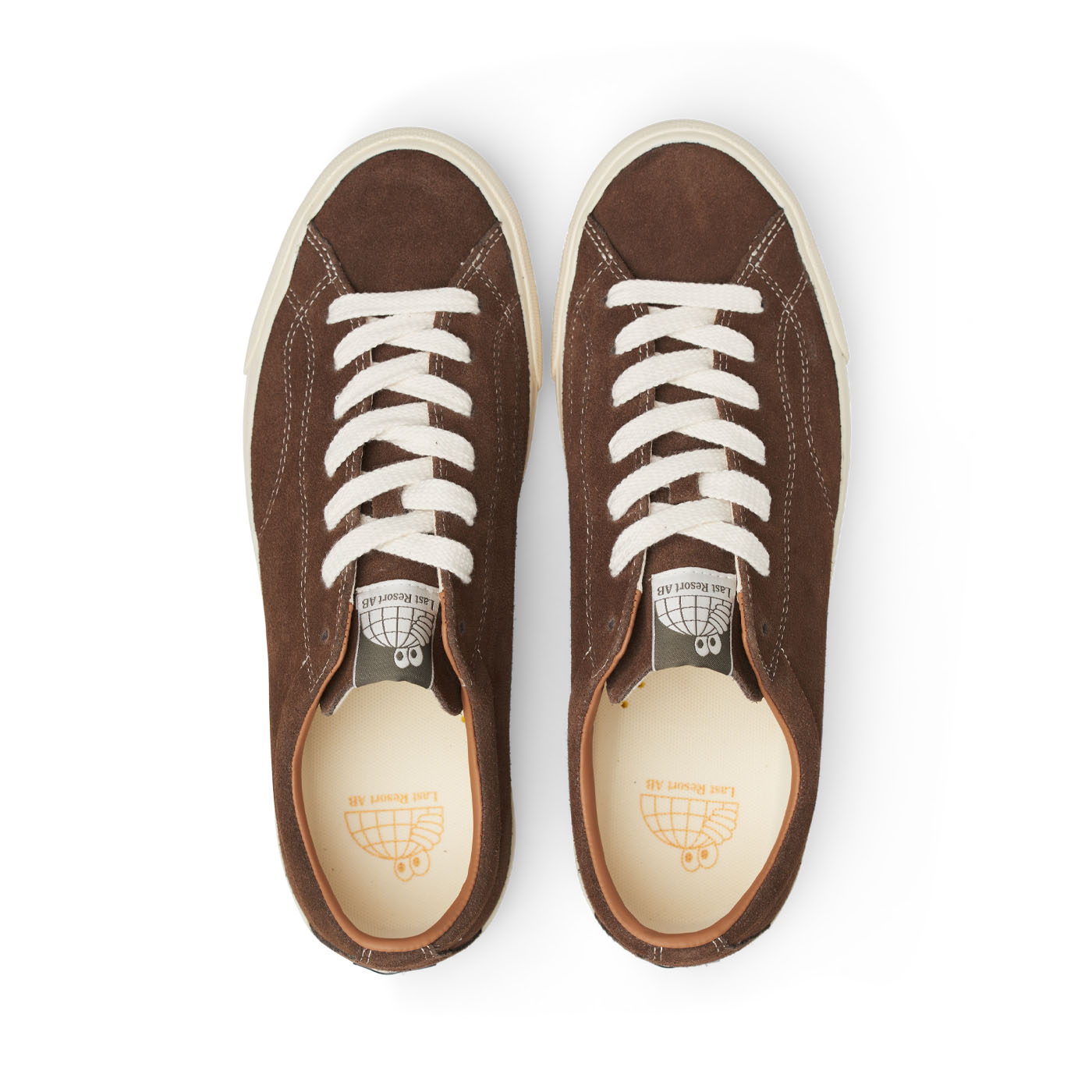 VM003-Lo Suede (Bison Brown/White)