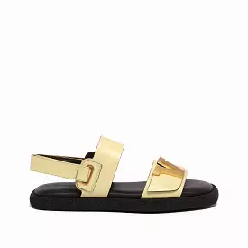 Women's calf leather sandal