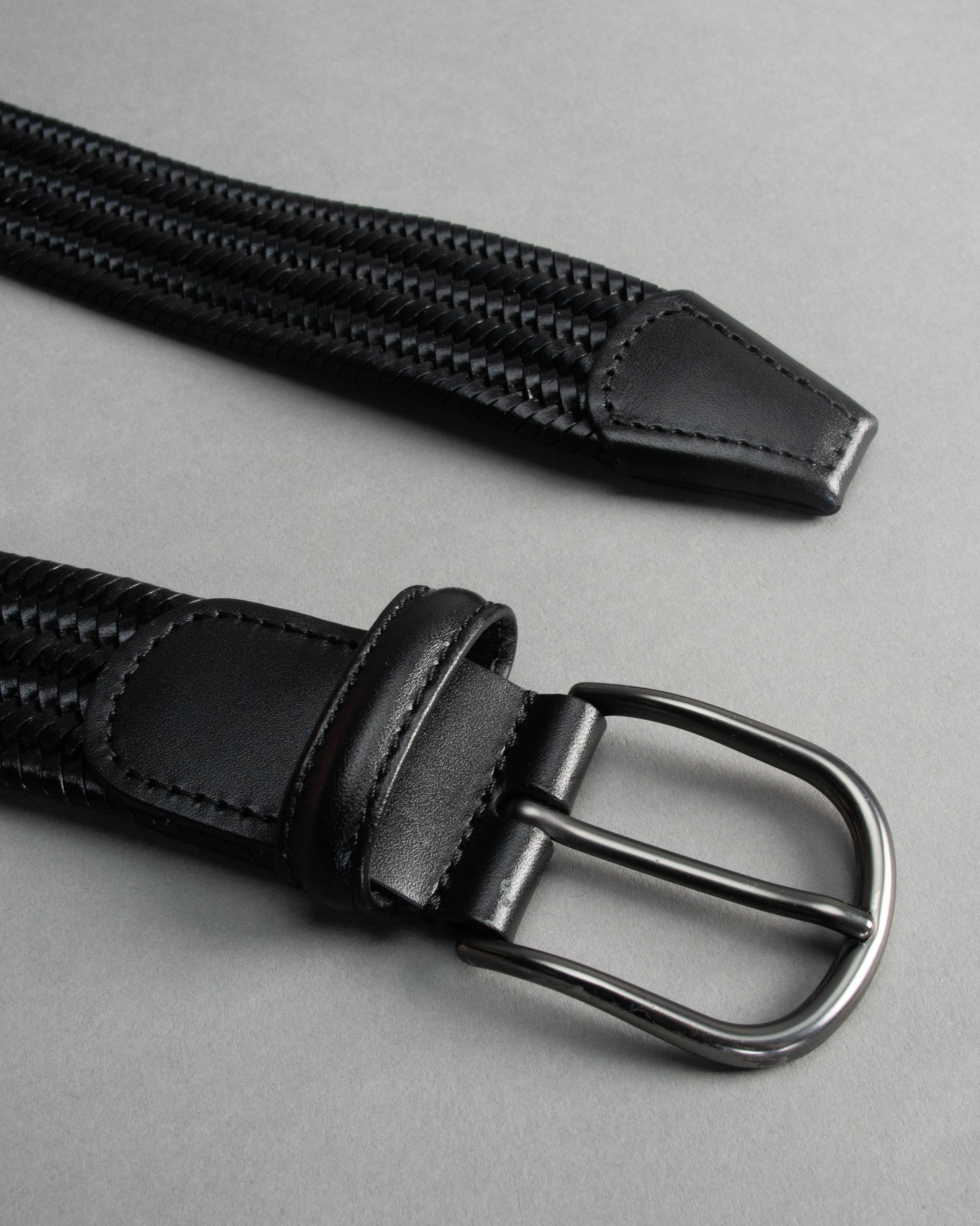 Woven Leather Belt