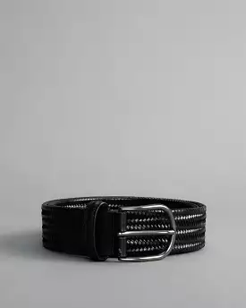 Woven Leather Belt