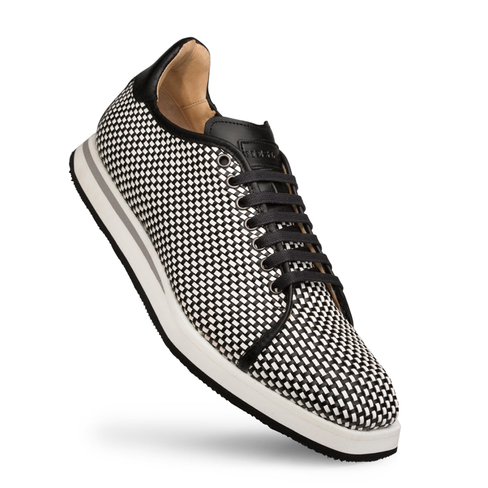 Woven Leather Sport Derby